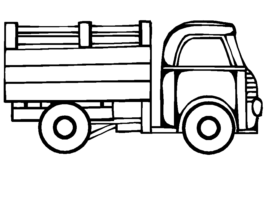 Coloring Page - Truck coloring pages 4 Monster Truck Coloring Pages