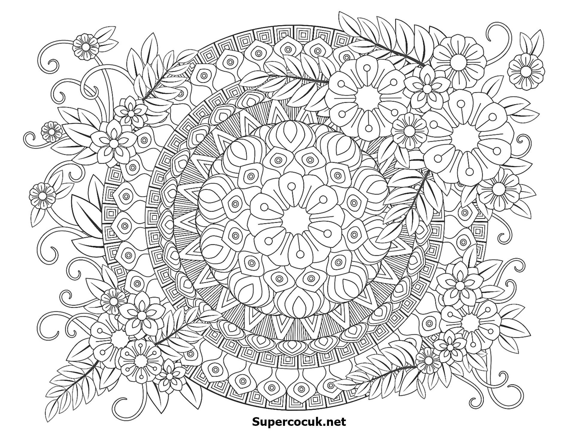 Zeichnung Mandala Malvorlage Zum Ausmalen | Porn Sex Picture