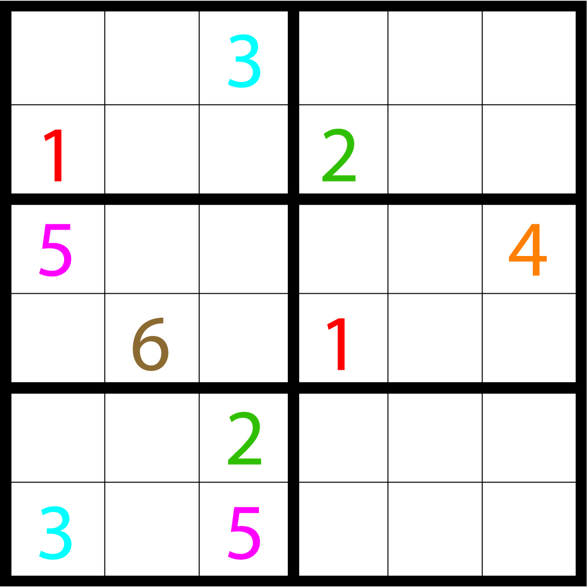 kinder sudoku